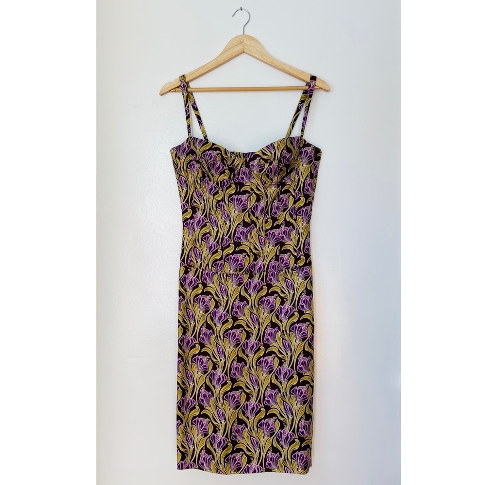 Hugo Boss Silk Bustier Dress (Sz 6/8)